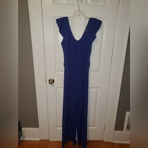 Electric blue jumpsuit